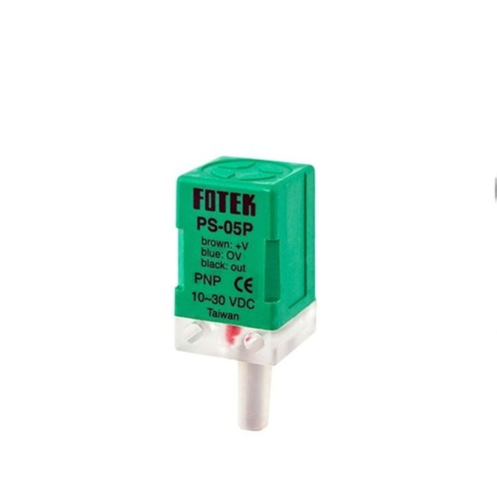 PS-05P FOTEK 17x17x28MM 10-30VDC BESLEME PNP NO 5MM ALGILAMA 2MT KABLOLU KÜBİK ENDÜKTİF SENSÖR