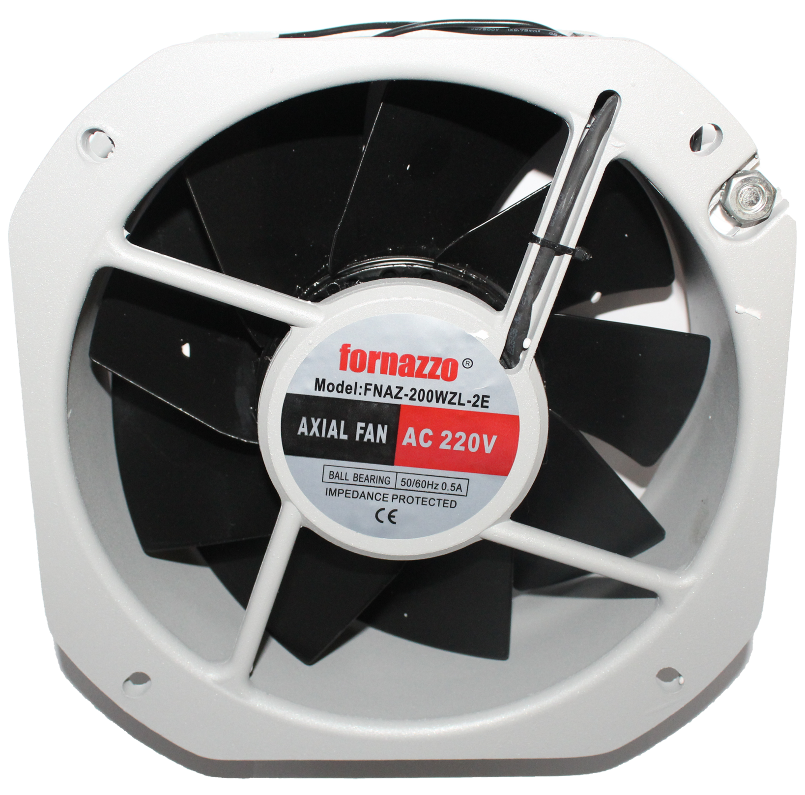 FNAZ-200WZL-2E 220 VAC RULMANLI (225X225X80)