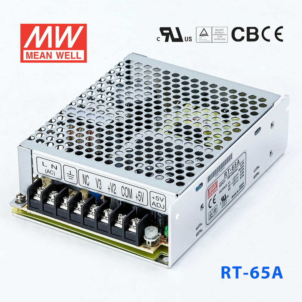 RT-65A RT65A +5/+12/-5 Vdc MEANWELL