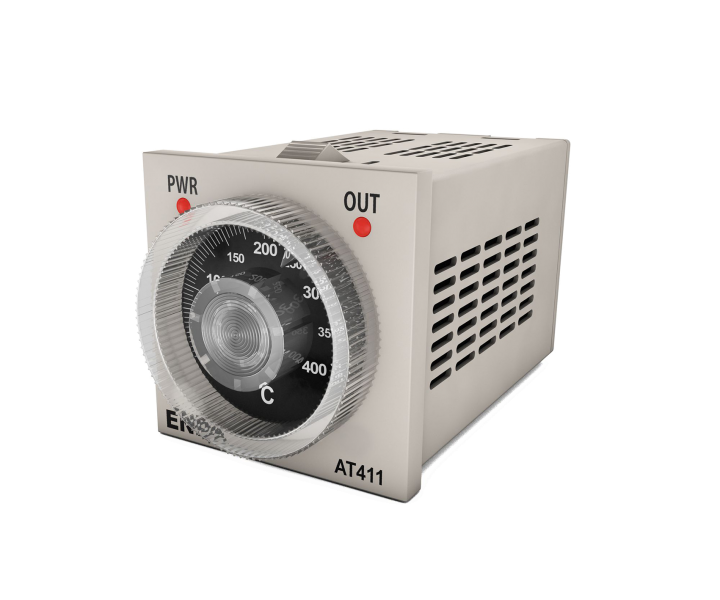 AT411-FE-K-400-230 VAC On-Off veya Zaman Oransal Analog Sıcaklık Kontrol 48x48mm 230V AC +%10 -%20 ENDA | AT411-230-K07-FE-400 Muadili
