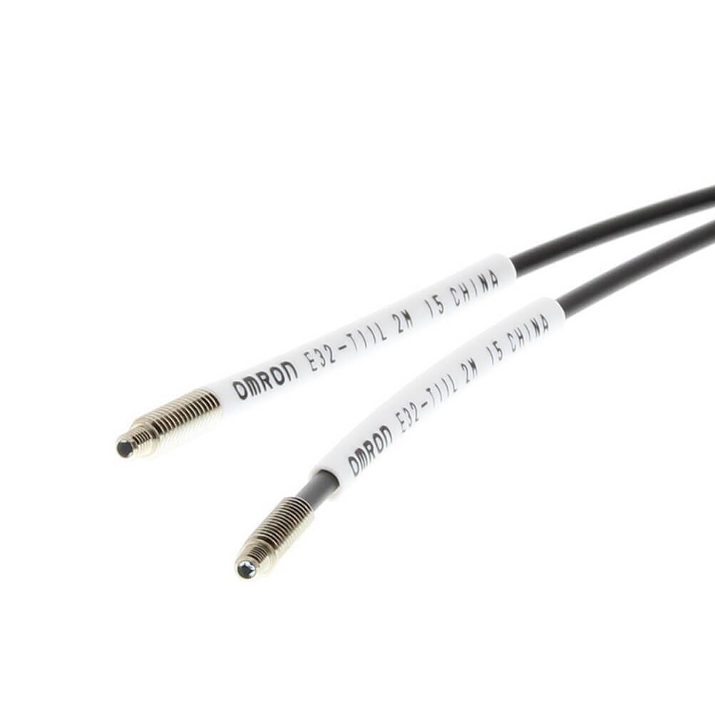 OMRON E32-T11L 200mm Algılama Mesafesi, NPN Çıkış,5-24V DC,Fiber Optik Sensör