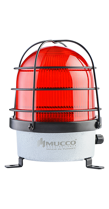 SNT-D12522-B ÇAKAR DÖKÜM BUZZERLI TEPE LAMBASI 85-260V AC/DC