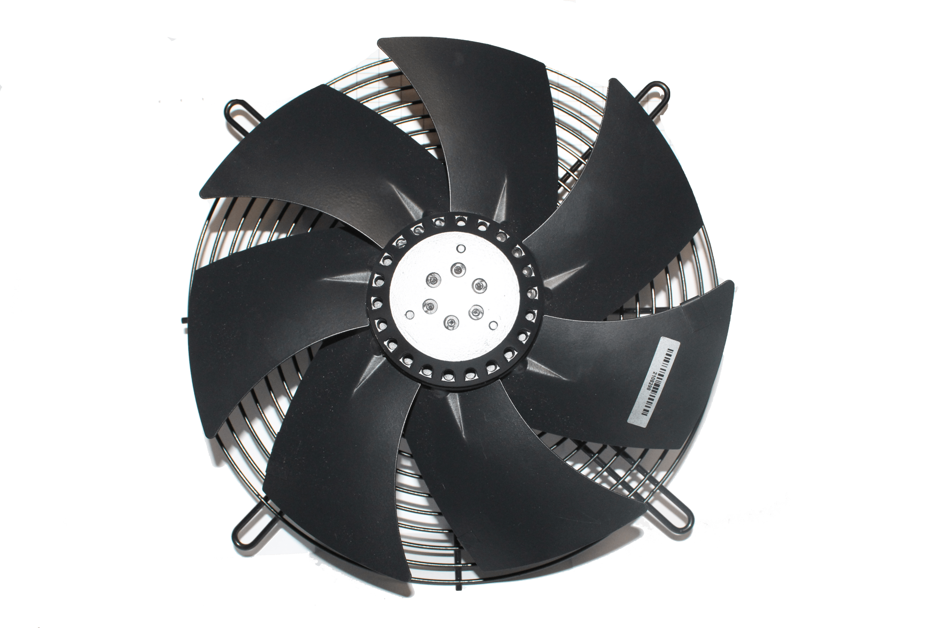2D-250 İki Kutuplu, Trifaze 380V, 250mm Çapında, Düz Izgaralı Aksiyel Fan