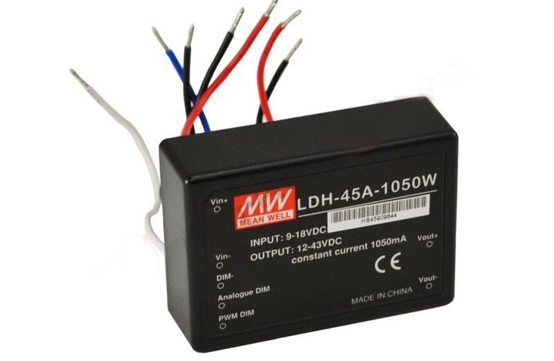LDH-45A-1050W 9~18Vdc>12~43Vdc 1050mA step-up