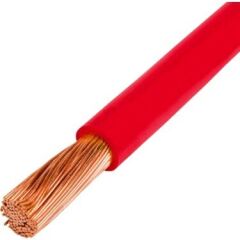 6MM NYAF KABLO KIRMIZI (METRE OLARAK SATILMAKTADIR.)