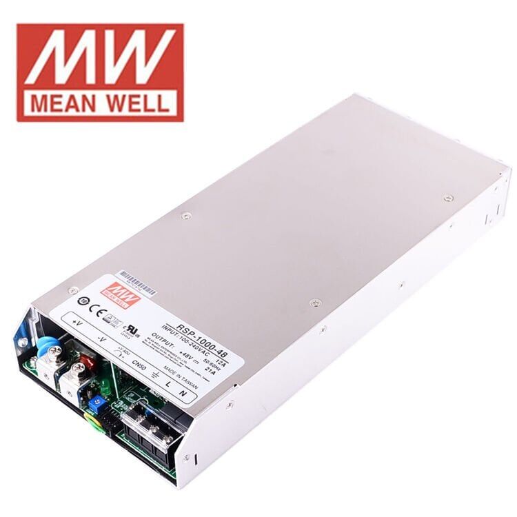MEAN WELL RSP-1000-48 Endüstriyel PFC Güç Kaynağı 1000W 48V DC