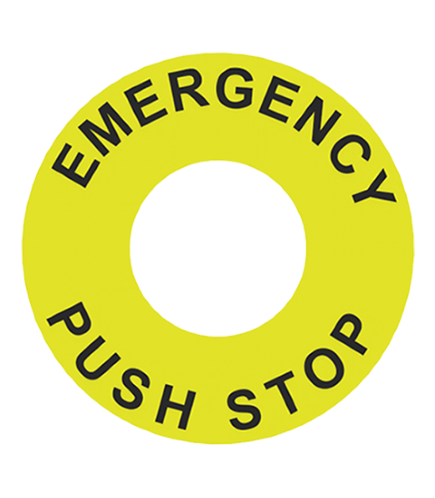 SA-NS Q60 EMERGENCY ETİKET