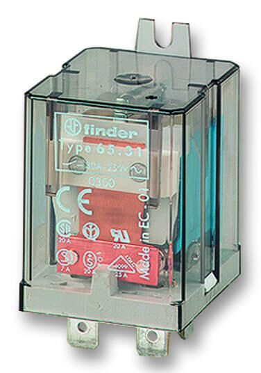 (F.65.31.9.024.0000) GÜÇ RÖLESİ, 24 VDC, 1NA+1NK, 20 A KONTAK