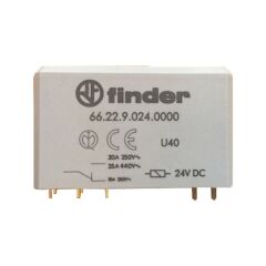 (F.66.22.9.024.0000) GÜÇ RÖLESİ 2CO, 30A, 24VDC, PCB TİP