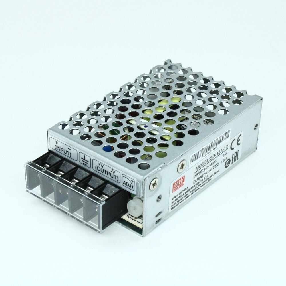 SD-015A-12  	9.2~18Vdc>12Vdc 1.25Amp  MEANWELL |