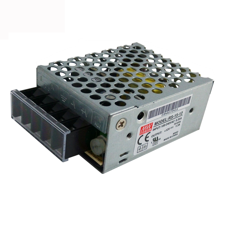 RS-015-12 RS1512 12Vdc 1.3amp  MEANWELL |