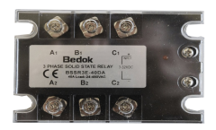 BSSR3E-40DA BEDOK 3-32VDC Tetikleme,24-480VAC Çıkış Voltajı,40A Trifaze SOLİD STATE RELAY(SSR Röle)