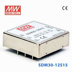 SDM30-12S15  09~18Vdc>+15Vdc 1.7Amp