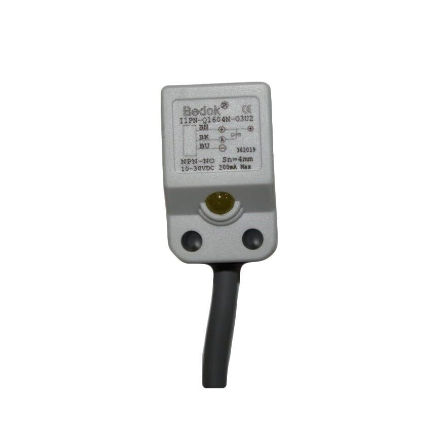 I1PN-Q1604N-O3U2    17x17x29 Kare Kesitli Q Serisi NPN NO 4MM ALGILAMA  2M KABLOLU İNDÜKTİF SENSÖR