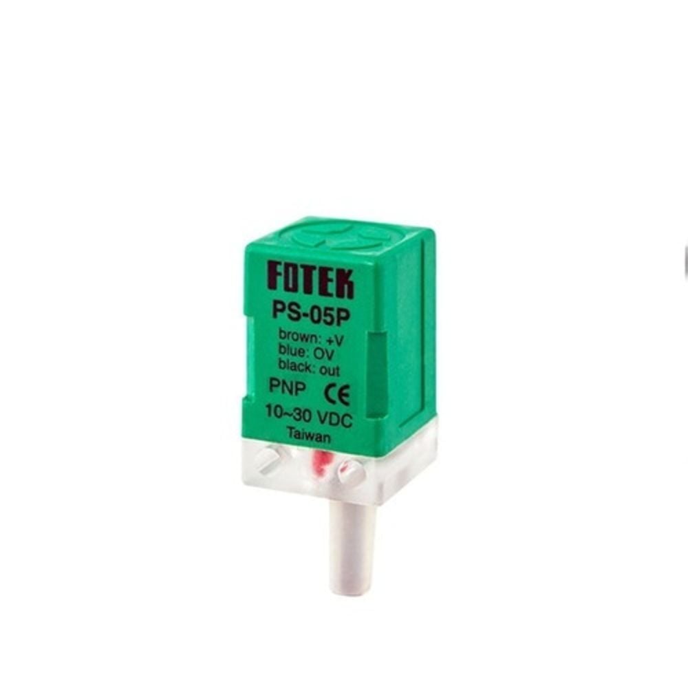 PS-05P FOTEK 17x17x28MM 10-30VDC BESLEME PNP NO 5MM ALGILAMA 2MT KABLOLU KÜBİK ENDÜKTİF SENSÖR