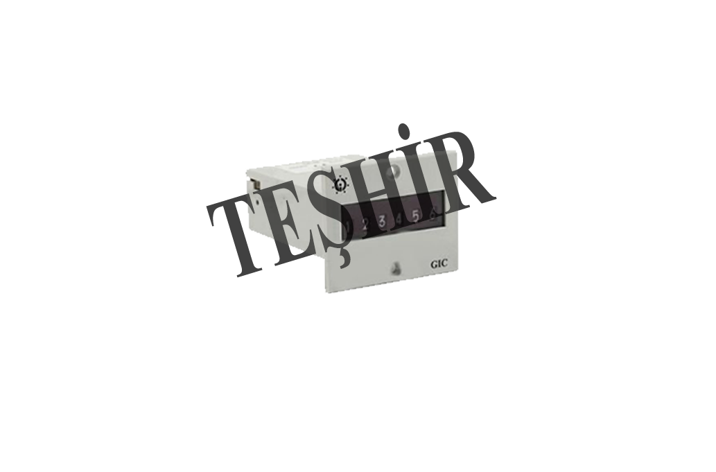 ND31A-24VDC 24VDC VİDA MONTAJLI RESETSİZ MEKANİK SAYICI