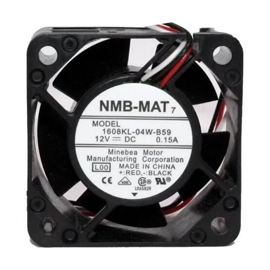 NMB 1608KL-05W-B59 DC Aksiyel Fan 24V 40x40x20 mm - Bilyalı / Sensörlü