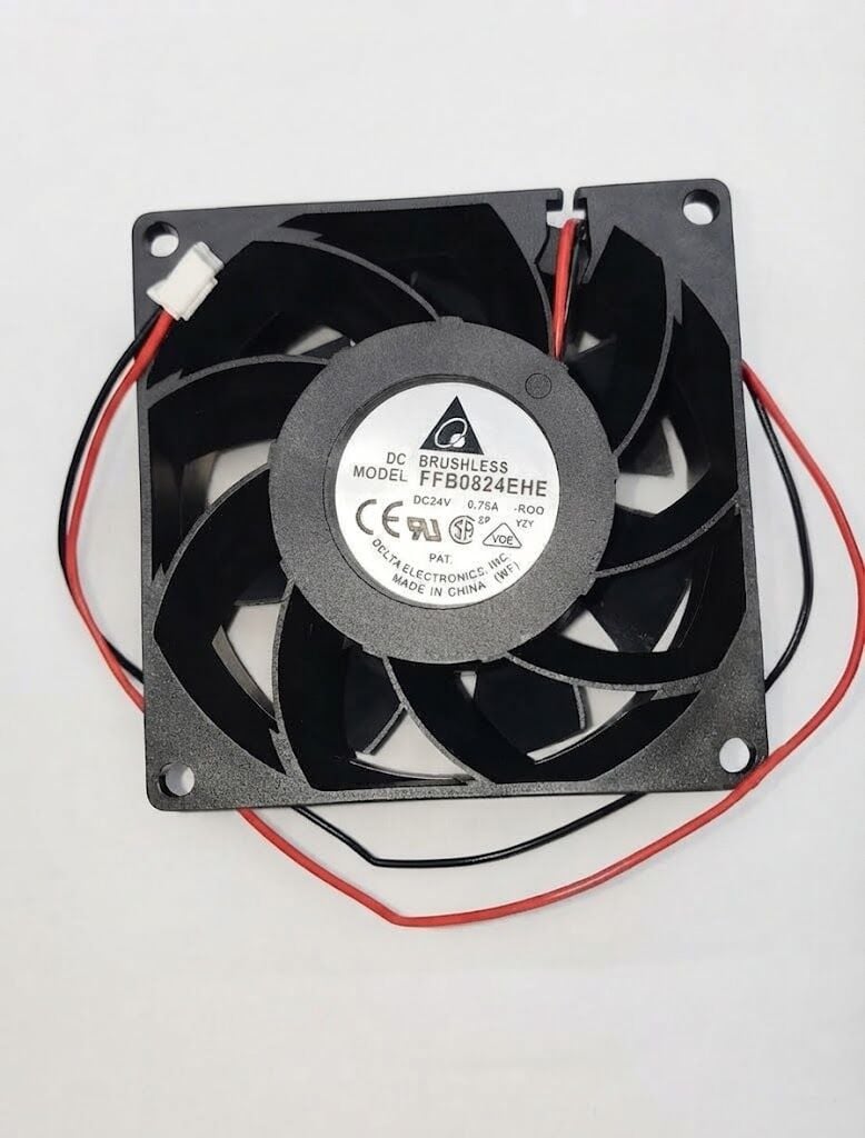 Delta FFB0824EHE Yüksek Hızlı DC Fan 24V 80x80x38 mm - Çift Bilyalı / EHE