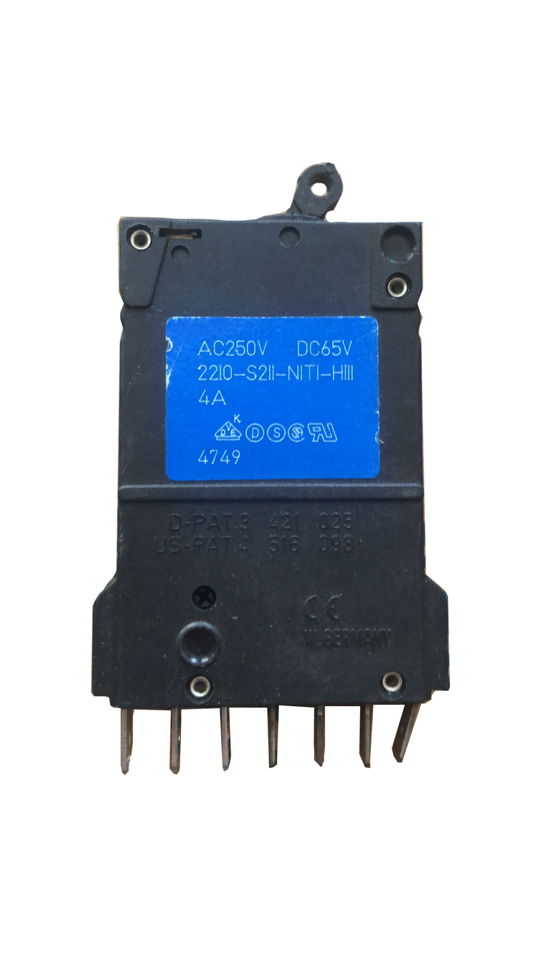2210-S211-N1T1-H111  4A E-T-A(ETA) DEVRE KESİCİ DC SİGORTA