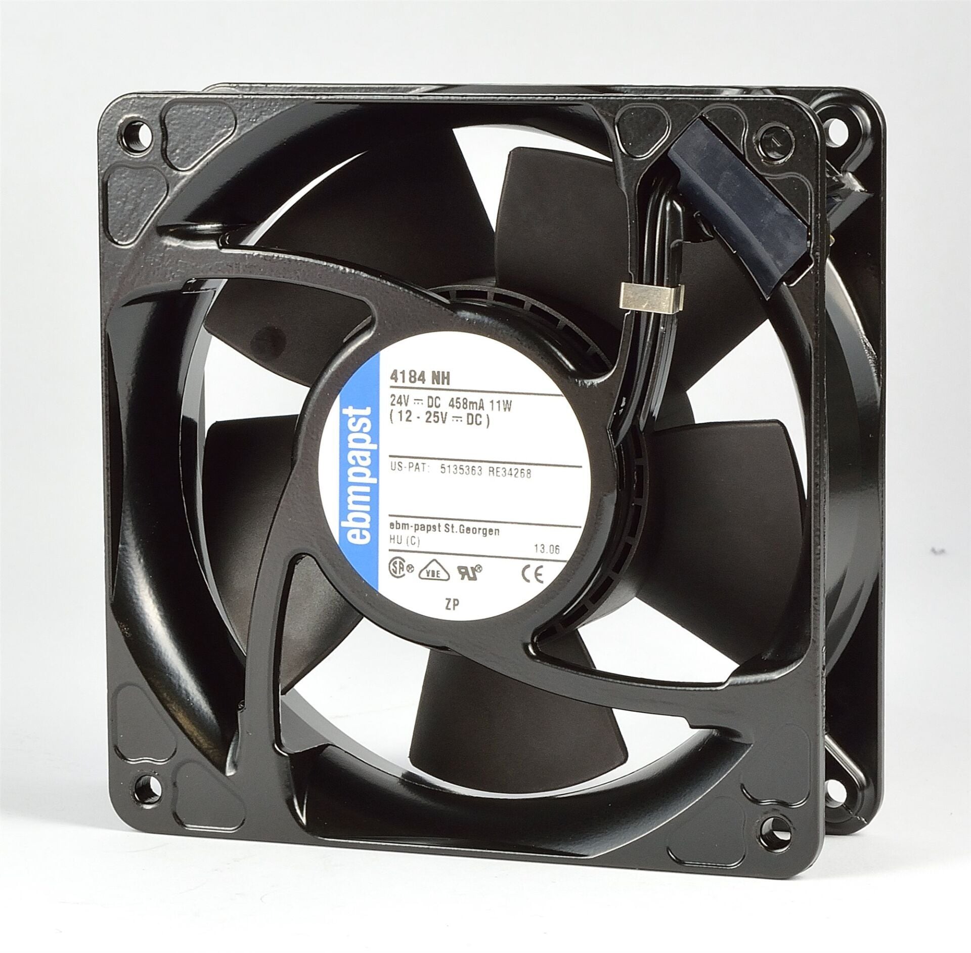 Ebmpapst 4184 NH DC Aksiyel Fan 24V 119x119x38 mm - Yüksek Debili / Bilyalı