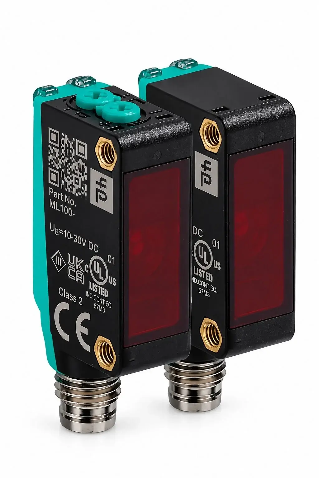 Pepperl+Fuchs M100/MV100 Karşılıklı Fotosel - 10-30V DC / M8 Konnektör