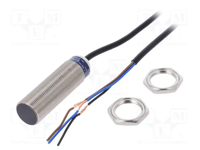 Telemecanique XS618B1PAL2 Endüktif Sensör - M18 PNP NO / 2m Kablolu