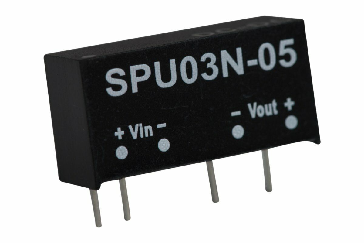 SPU03N-05  Giriş 21.6-26.4Vdc Çıkış 5Vdc 60-600mA