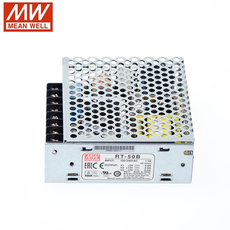 RT-050B RT50B +5/+12/-12 Vdc  MEANWELL |