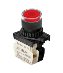 S2PR-P3RBDM KIRMIZI STOP/YAYLI/LEDLİ 24 VDC