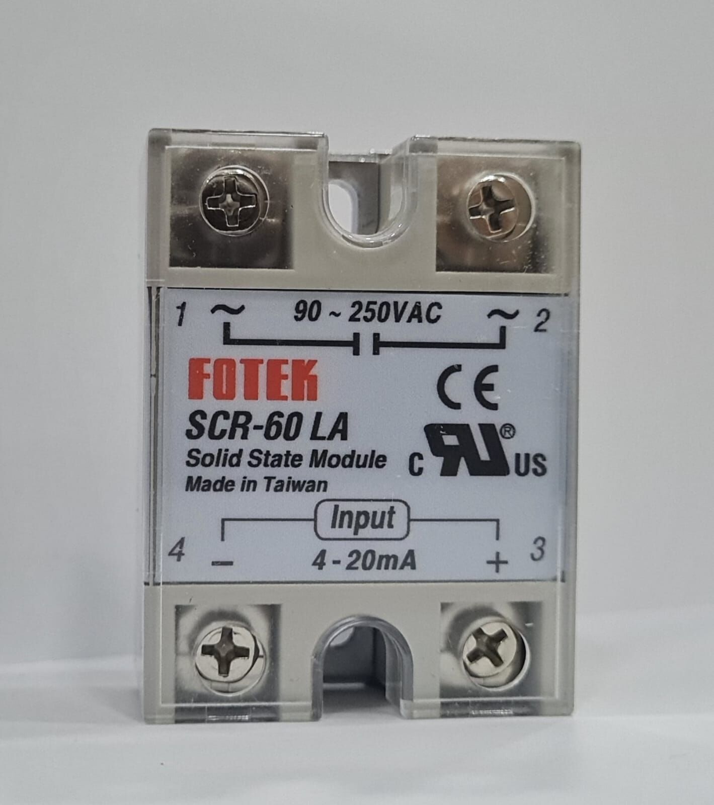 SSR-60LA SCR-60LA FOTEK 60A 4-20MA GİRİŞLİ LİNEER SCR KONTROL