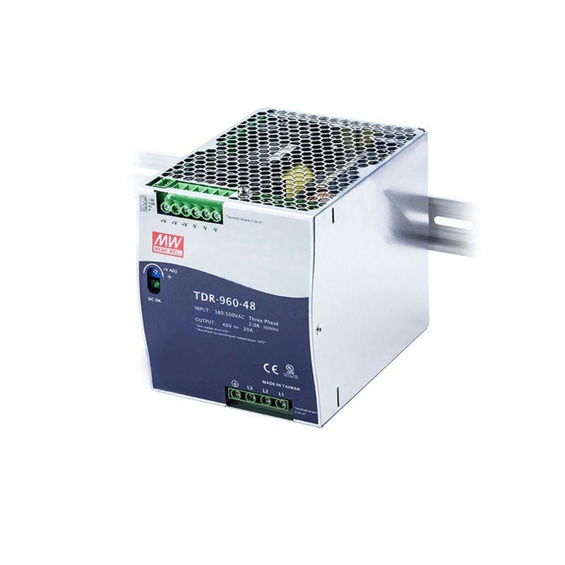 MEANWELL TDR-960-48 48V 20.0A Ray Tipi Güç Kaynağı