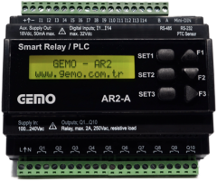 AR2-A-230VAC-12D2A Akıllı Röle / PLC