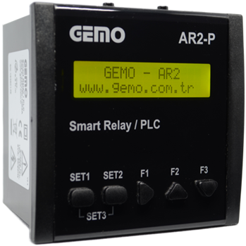 AR2-P-24VDC-10D2A Akıllı Röle / PLC