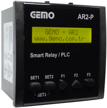 AR2-P-230VAC-10D2A-RTC Akıllı Röle / PLC