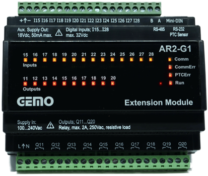 AR2-G1-24VDC-12D2A Genişleme Modülü