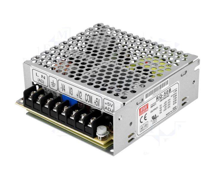 RQ-50B RQ50B +5/+12/-5/-12Vdc MEANWELL