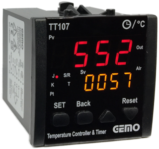 TT107-230VAC-S Sıcaklık Kontrol Cihazı
