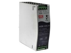 WDR-120-24 WDR12024 24Vdc 5.0A Inp:180~550AC,254~780DC  MEANWELL |