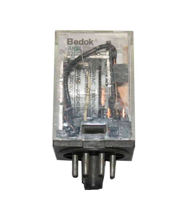 BAK2IN-220VAC  İKİ KONTAK 220AC 8 PİN RÖLE