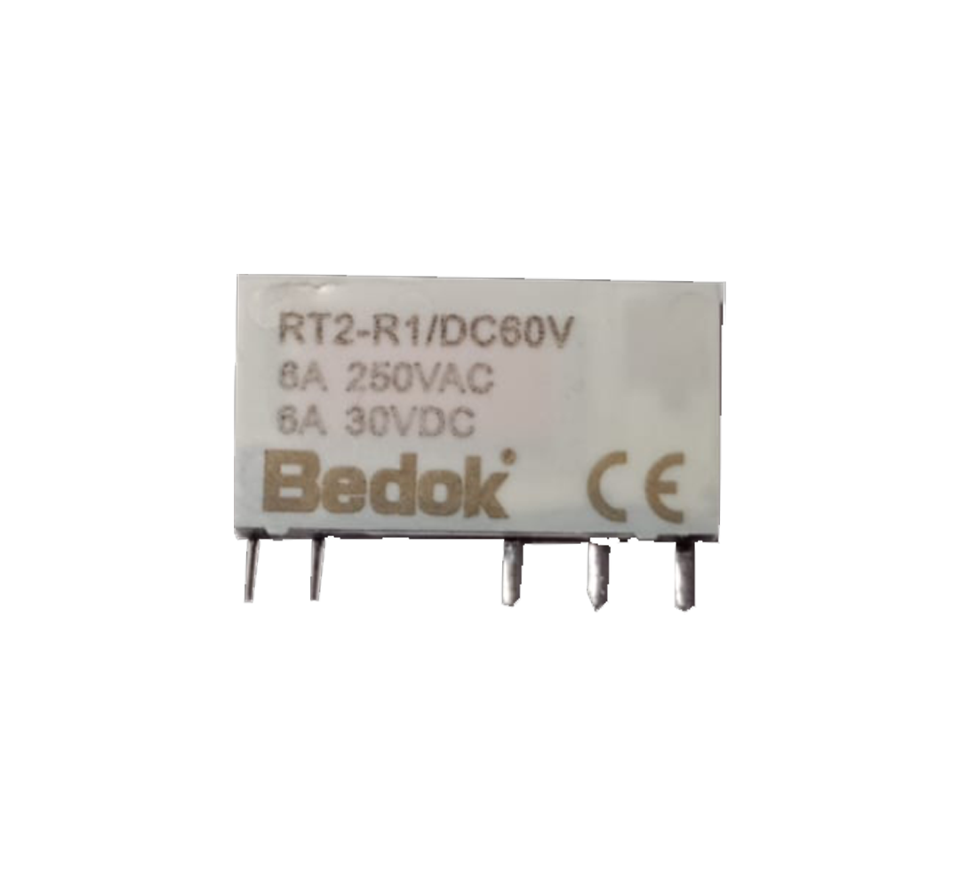 RT2-R1/60VDC  SLİM RÖLE TEK 60VDC | BSR-R220-011 Muadili