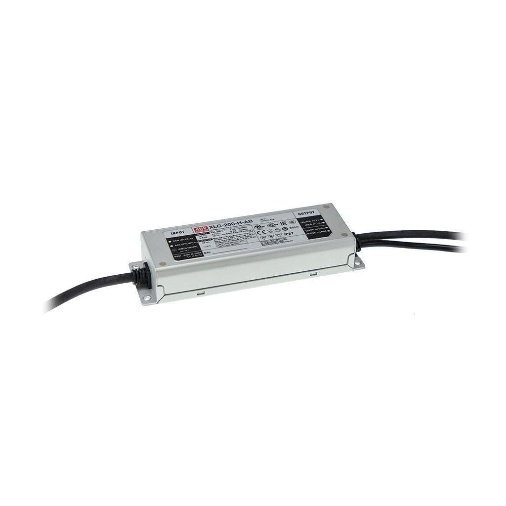 XLG-200-H-AB  27~56Vdc,3500~5550mA Constant Power,DIM+ADJ.