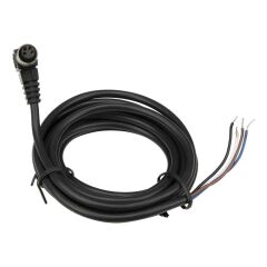 P8E-4RV5 METRİK 8 4 PİN 90° PVC KABLOLU KONNEKTÖR 5 MT