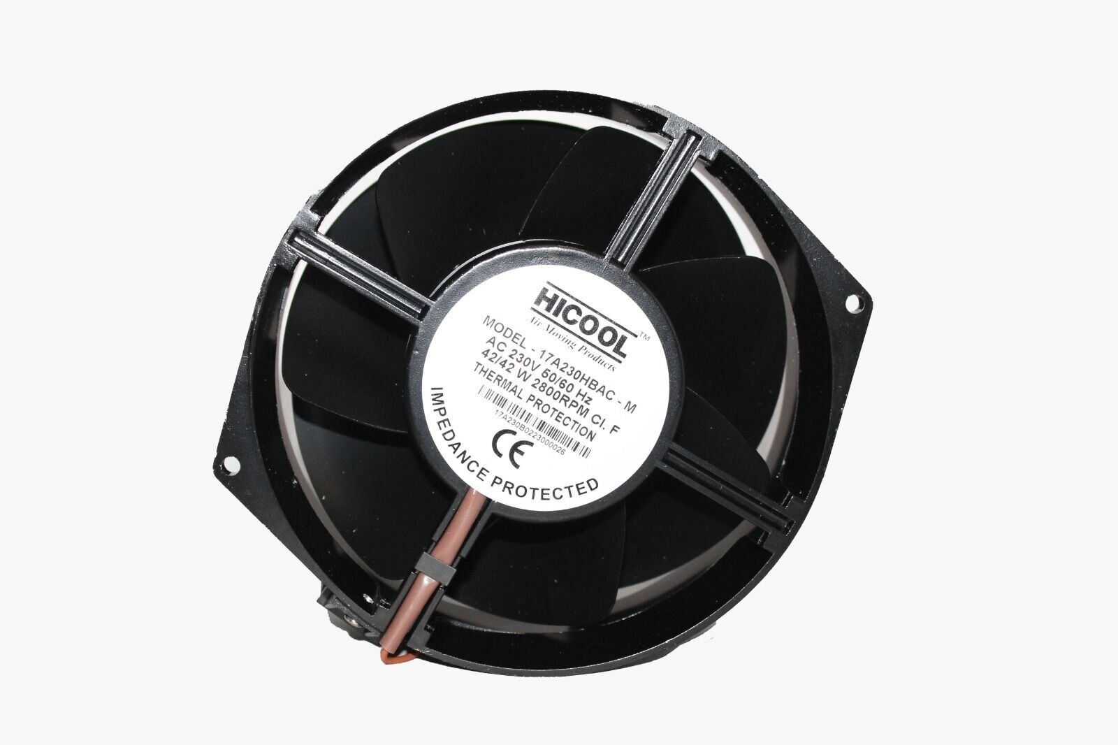17A230HBAC-M AC Aksiyel Fan/ 172X150X55mm Metal Oval Fan/Rulmanlı 230VAC HİCOOL /W2S130-AA03-01 EBMPAPST MUADİLİ