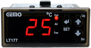 LT177-230VAC-R Sıc.Kont.Cih. + GM-NTC-105C Prob