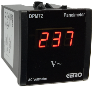 DPM72-VAC500 AC Voltmetre