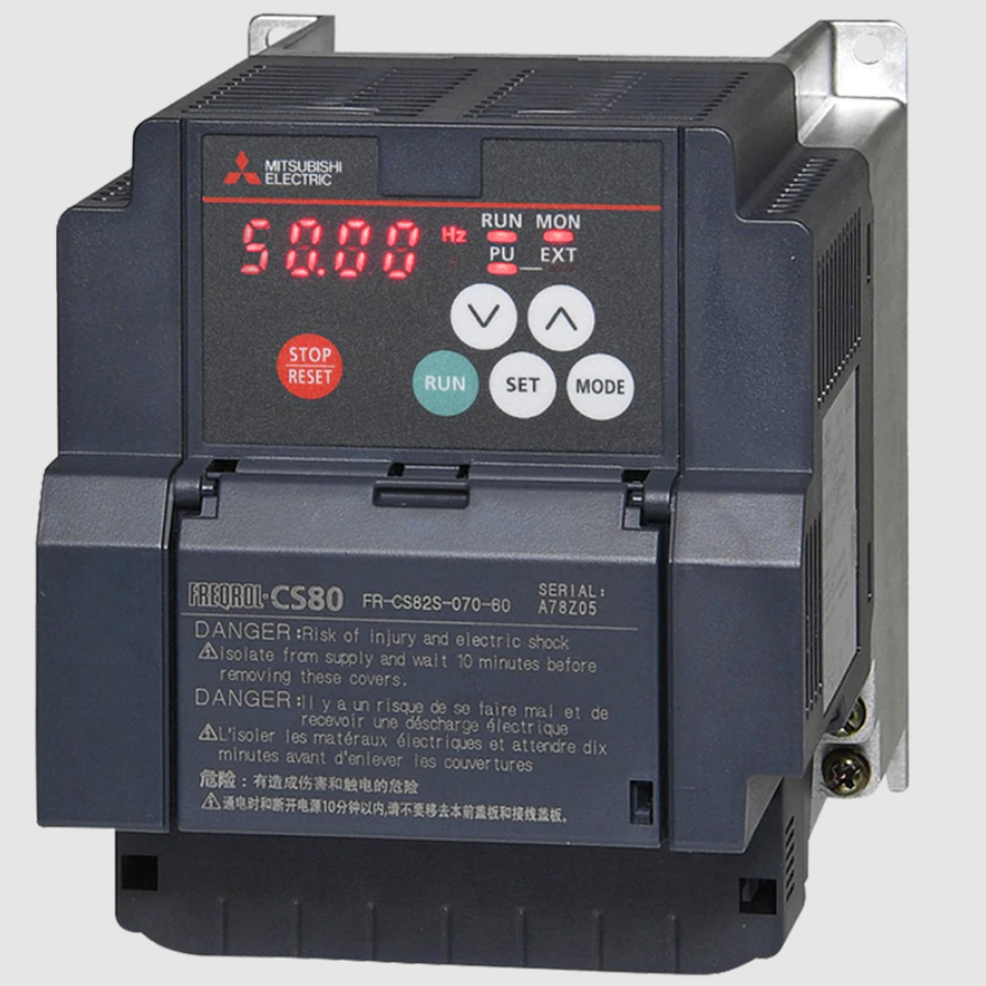 FR-CS82S-070-60 FRCS82S07060 Mitsubishi Sürücü 1,5KW Tek Fazlı 230 Vac Beslemeli