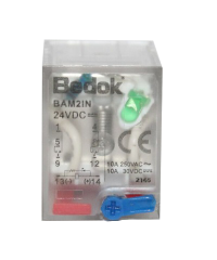 BAM2IN-24VDC  ÇİFT KONTAK 24DC 10A RÖLE