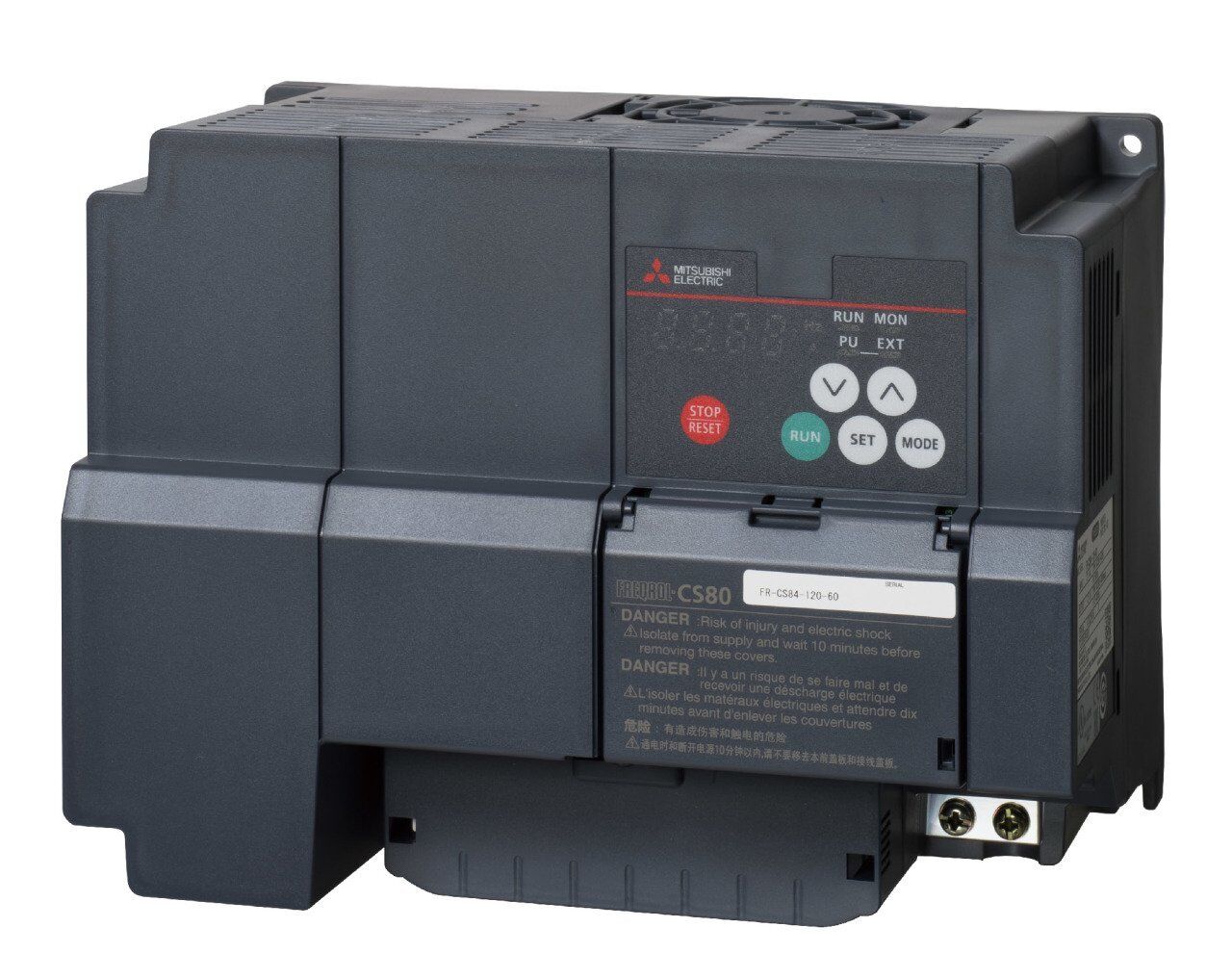 FR-CS84-120-60 FRCS8412060 Mitsubishi Sürücü 5,5KW Üç Fazlı 380 Vac Beslemeli