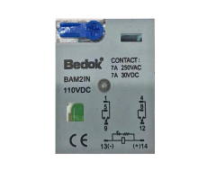 BAM2IN-48VAC  ÇİFT KONTAK 48AC 7A RÖLE