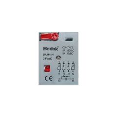 BAM4IN-12VDC  DÖRT KONTAK 12DC 5A RÖLE